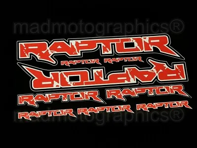 RAPTOR Reflective Stickers Decal Graphic For Ford Ranger Pickup Truck Laminated • $41.98