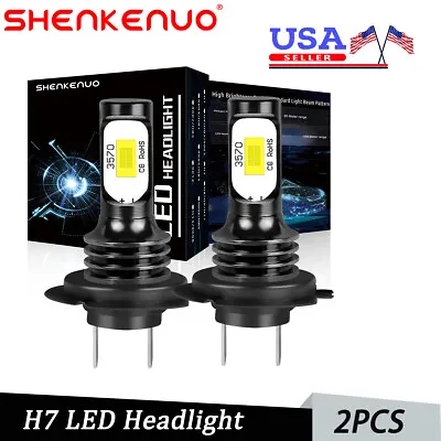 For Honda RVT1000R 2000-2006 RC51 6000K 2X H7 LED Headlight Bulbs Conversion Kit • $18.81