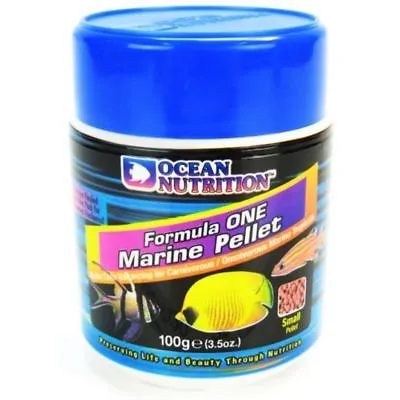 Ocean Nutrition Formula One Marine Pellets 100g 200g 400g Quality Reef Fish Food • £11.90