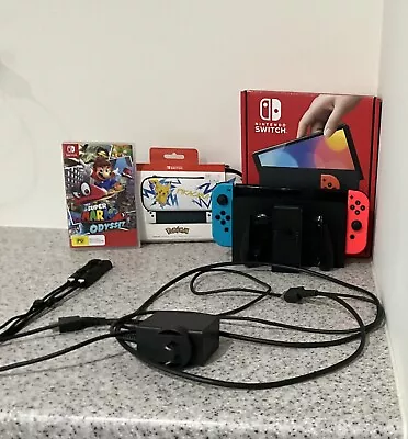 Nintendo Switch Oled Bundle - CHECK DESCRIPTION! • $420