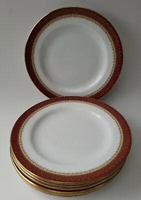 7 Spode Viscount Bone China 6 1/4  Bread And Butter Plates Lot Set • $39.95