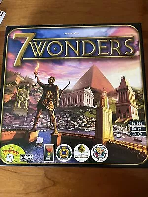 7 Wonders Board Game Antoine Bauza Repos Production INCOMPLETE - For Components • $10