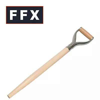 Faithfull FAIAYDST Ash Fork Spade Shovel Handle Straight Taper 71cm 28  Garden  • £16.40