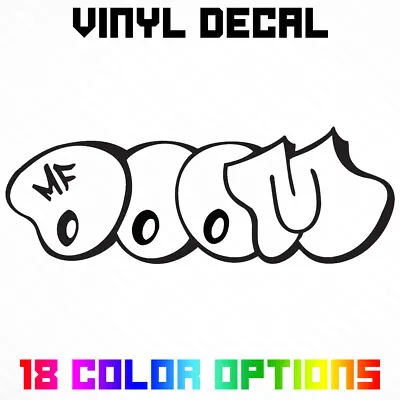 MF Doom Decal Sticker Vinyl Die Cut • $3.65