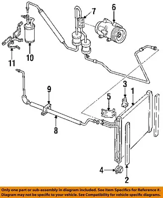 FORD OEM 94-95 Mustang AC A/C Air Conditioner-Liquid Line F4ZZ19835A • $71.76