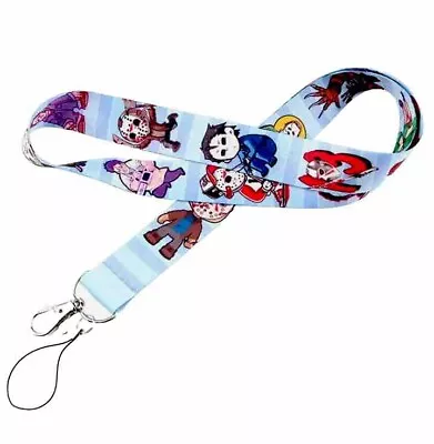 Horror Theme Scary Lanyard/key Holder/Badge ID Holder/ Necklace Cartoon Anime • $9.86