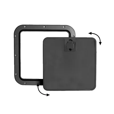 £30.95 • Buy Osculati Boat Deck Inspection Hatch Removable Lid Black 375 X 375 Mm - 20.302.33