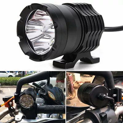 Universal LED Motorcycle Bright Headlight White Spot Light Driving Fog Lamp ATV • $16.87