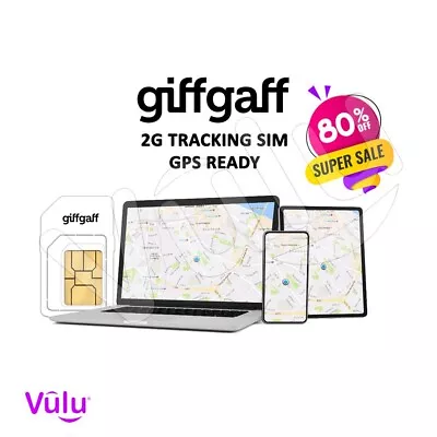 SIM Card For Phone And Tracking Tracker GPS GSM For Car Pet Personal Kids PAYG • £0.99