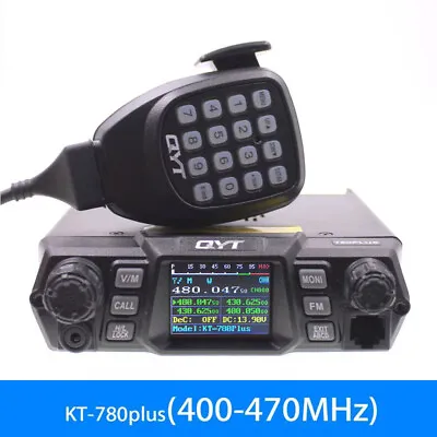 QYT KT-780PLUS 75W Long Distance UHF 400-480MHz Transceiver Mobile Walkie Talkie • $145