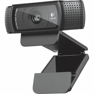 Logitech C920 HD Pro Webcam - Full HD 1080p Video Calling With Stereo Audio • £56