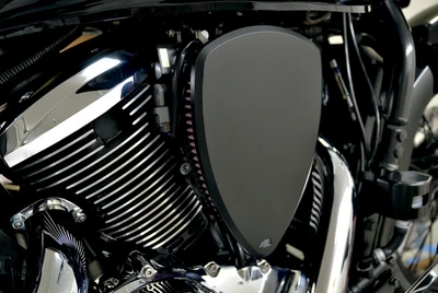 $323.77 • Buy Baron Smooth Black Big Air Cleaner Kit For '99-09 V-Star 1100 (BA-2041-00B)