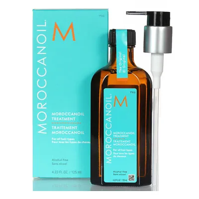 Moroccanoil Treatment With Pump 4.23oz/125ml NEW IN BOX • $44.50