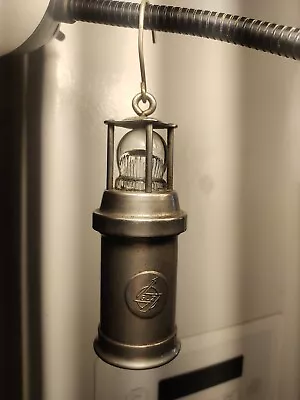 Vintage GLZ German Mine Lamp Stainless Steel Small Size • $49