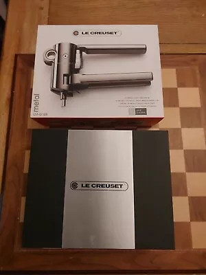 £139.99 • Buy Boxed Le Creuset Advanced Lever Corkscrew & Foilcutter Set LM-G10B Metal