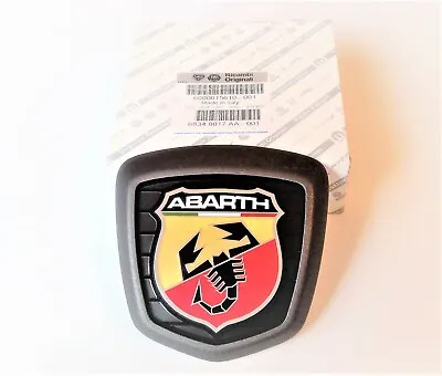 NEW GENUINE  Abarth 124 Spider Rear Boot Trunk Badge Emblem 6000615610 • $170.11
