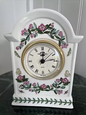 £20 • Buy Portmeirion Botanic Garden Mantle Clock Working Excellent Condition