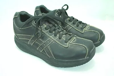 Skecher Shape Ups Men's Black/brown Shaping/toning Shoes Size 8us/7uk/41eu  • $40.70