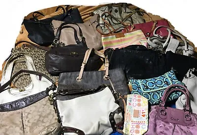 Coach Michael Kors 17 Handbag Lot  Bundle Rehab Upcyle Salvage AS IS • $212