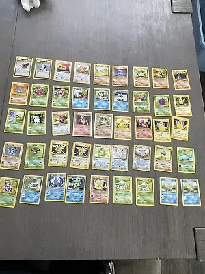 1999 Pokemon Card Lot 46 Cards Holo Base Set First Edition 1/62 1/102 • $162.50