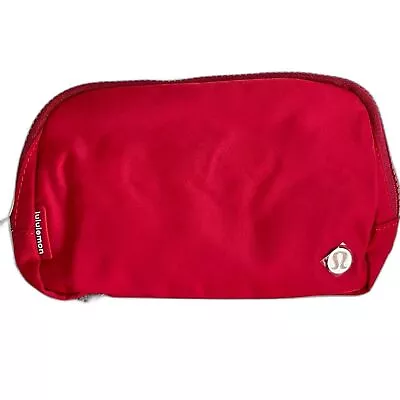 NWT Lululemon Athletica Unisex Red Everywhere Belt Bag L1 • $45