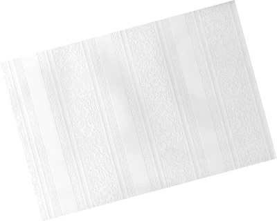 $65.99 • Buy Striped Design Beadboard Paintable Wallpaper