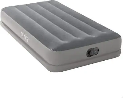 Intex Dura-Beam Standard Series Airbed With USB Pump Twin (OPEN BOX) • £33.29