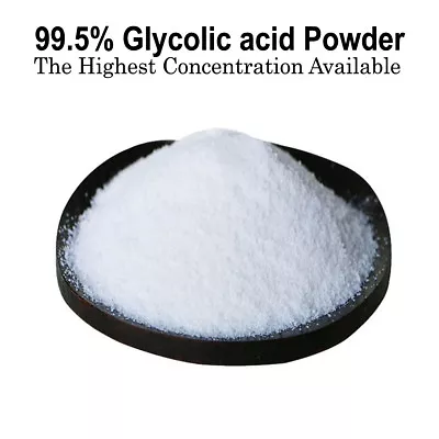 DIY Glycolic Acid Powder Crystal 99.5% Purity 100 Gram. Cosmetic Grade • $34.95