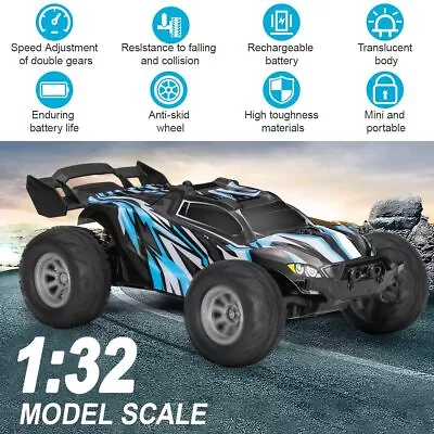 1:32 High Speed 20KM/h Mini RC Car Remote Control Off-road Truck Buggy Toy Gifts • $27.54