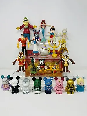 Disney Vinylmation Bendy Toys PVC Figures Mixed Lot! Beauty & The Beast & More • $64.99
