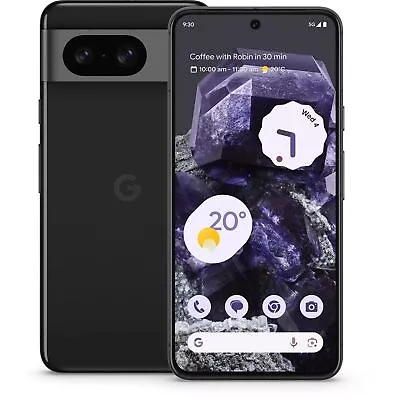 Google Pixel 8 5G 128GB - Obsidian Black (GA04803-AU)*AU STOCK* 6.2' OLED 120 • $1328.40