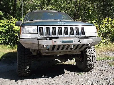 $544.50 • Buy 1993-98 Jeep Grand Cherokee ZJ Winch Plain Front Bumper  