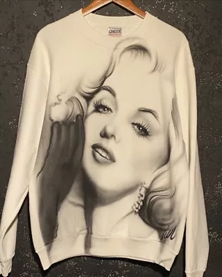 VTG Marilyn Monroe 80s Crewneck XL Made In USA • $150