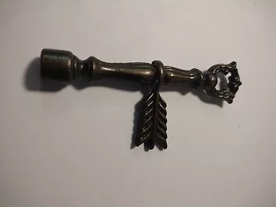 Antique Vintage Brass Arrow Lamp Finial Light Part • $14.90