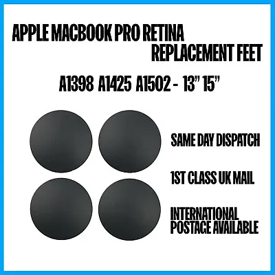 Replacement Feet For MacBook Pro Retina A1398 A1425 A1502 (13  15 ) • £3.30
