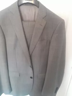 Mens Cerruti Grey Tailored Suit. Small Hole On The Sleeve. Hardly Worn • £2.20