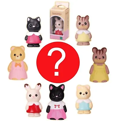 Calico Critters Blind Box Bag Baby Cat Bunny Bear Miniature Toy 1 Random Figure • $6.99