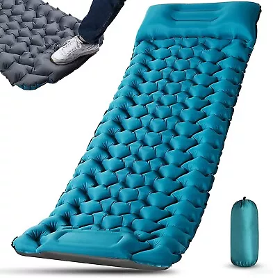 Inflatable Sleeping Pads Camping Mat Air Mattress Lightweight Ultralight Hiking • $84.84