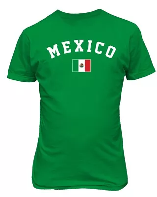 Mexico Soccer National Flag Country Football Unisex T-Shirt • $17.99