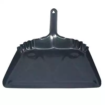 Impact 12x14  Black Metal Dust Pan  • $17.33