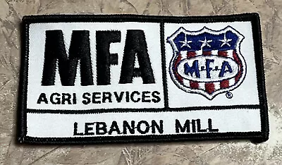 Mfa Agri Service Lebanon Mill Sew On Hat Jacket Uniform Patch New Unused  • $1.99