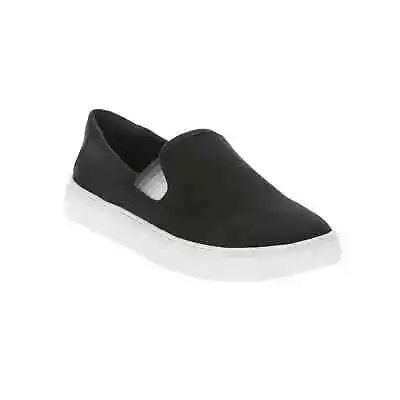 EV1 From Ellen DeGeneres Women's Slip On Canvas Sneaker (black) 7.5 M • $22.46