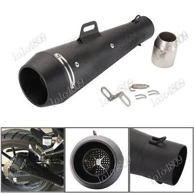 Motorcycle Exhaust Muffler Pipe M4 On Exhaust For GSXR 750 YZF R6 • $45.16