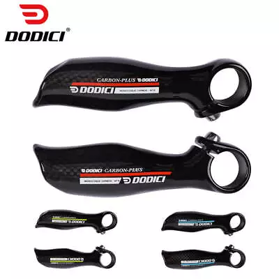 MTB Bike 3K Carbon Fiber Rest Bar Ends Mountain Bicycle Handlebar 22.2mm • $32