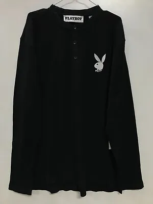 $35 • Buy Pacsun Long Sleeve Thermal  Playboy  Black