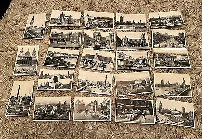 Valentine's Post Cards London Set 1 - 23 X Vintage UK Postcards Rare Collectors • £7.99