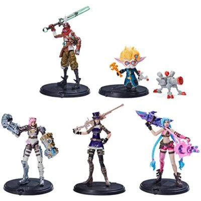 $12.15 • Buy League Of Legends Dual Cities Pack W/ Exclusive Jinx Heimerdinger Vi Caitlyn