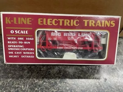 K-Line Electric Trains O Scale Big Red Line K-90006 Rail Car • $39.99