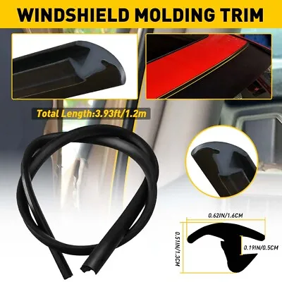 Front Reveal Windshield Surround Molding Trim For Sealing Honda Civic 2006-2011 • $12.98