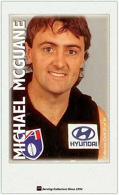 1996 Optus Vision AFL Card #20 Mick McGuanne (Carlton) Rare • $14